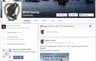 MFN Fishing Facebook page