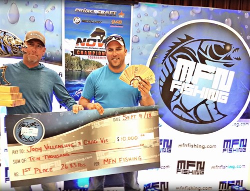 Villeneuve and Vis Win MFN Fall Walleye Tournament